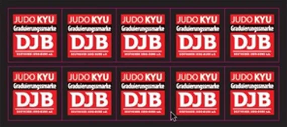 Umtausch Kyu-Prüfungsmarken