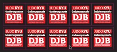 Umtausch Kyu-Prüfungsmarken
